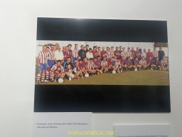 Exposición 100 Años de Futbol en Mula
